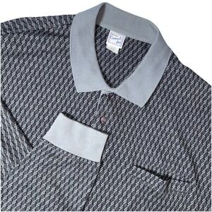 NWOT Vintage Haband Casual Joe Shirt Men 2X Polo Preppy Tennis Men's long sleeve